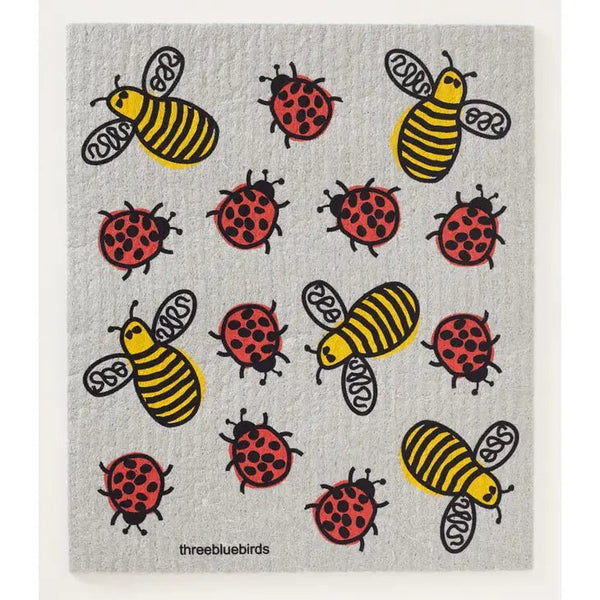 Bees Beeswax Wrap, Set of 2